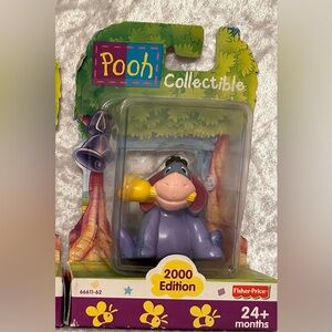 Winnie the Pooh collectible by Fisher-Price, Eeyore. 2000 Edition.